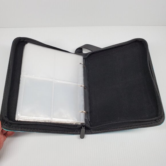 Moon Lab Studios TCG Zipper Binder Maltese Puppy 20 Sleeves 4 Slots Top Loaded - Picture 7 of 7